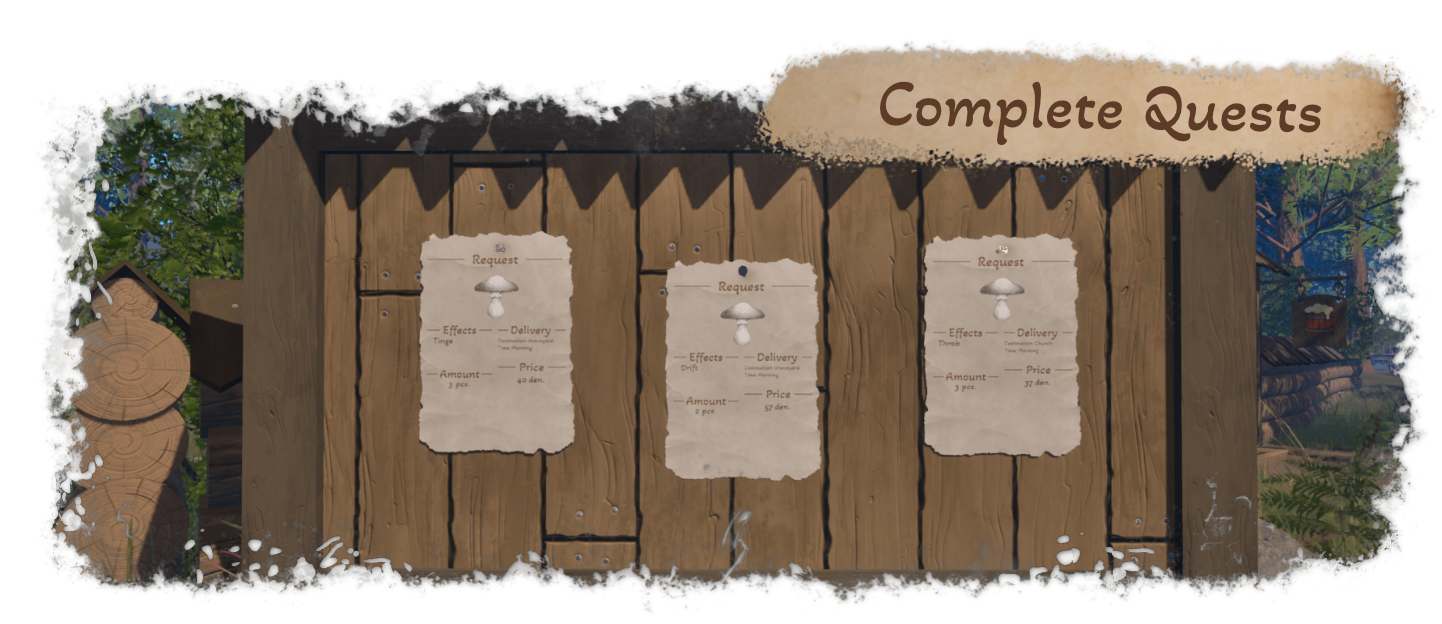 complete quests